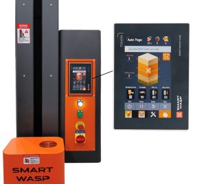 Skjár snjallrar brettavafningsvélar SMARTWRAP X2 PRE-STRETCH