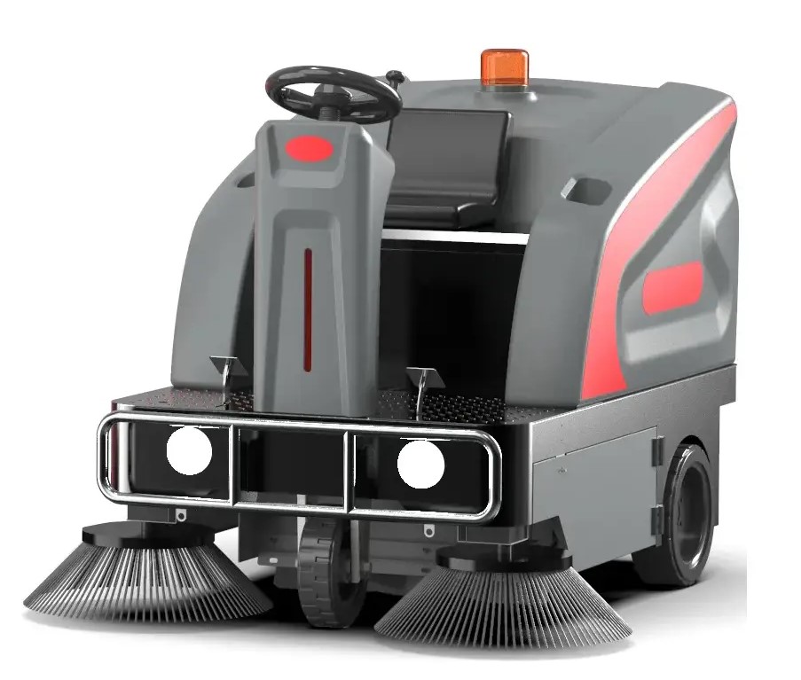 Ride-on sweeper SMITH JB1350 - 8000 m²/h efficiency